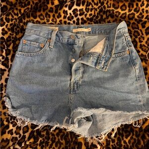 Denim Blue Women's Shorts